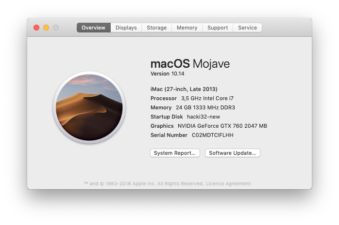 how to update high sierra to mojave